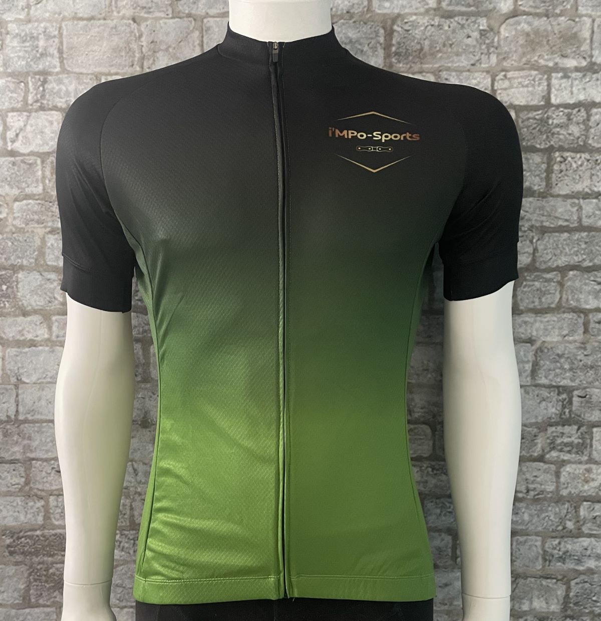 Fietsshirt Black&Green