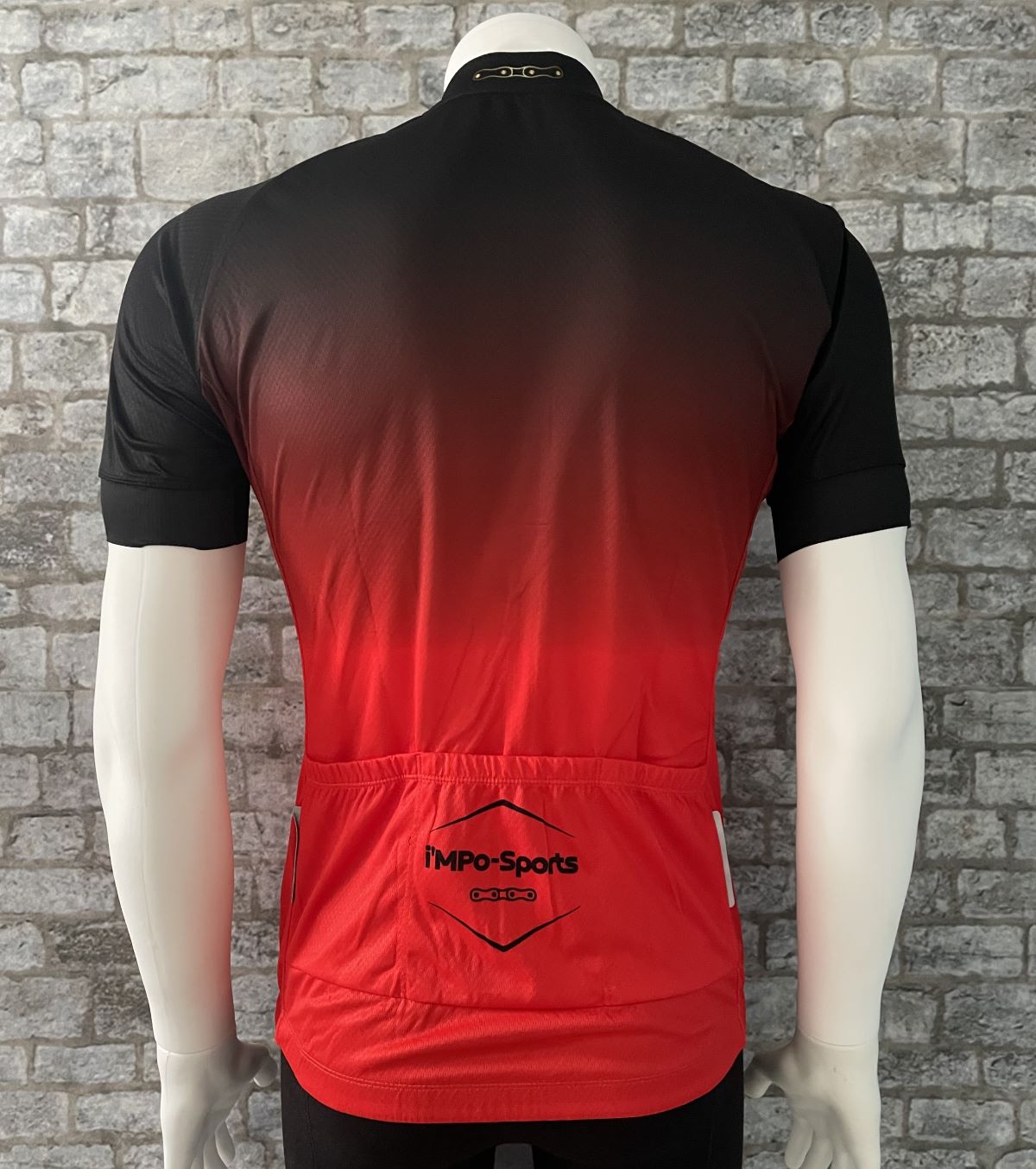 Fietsshirt Black&Red